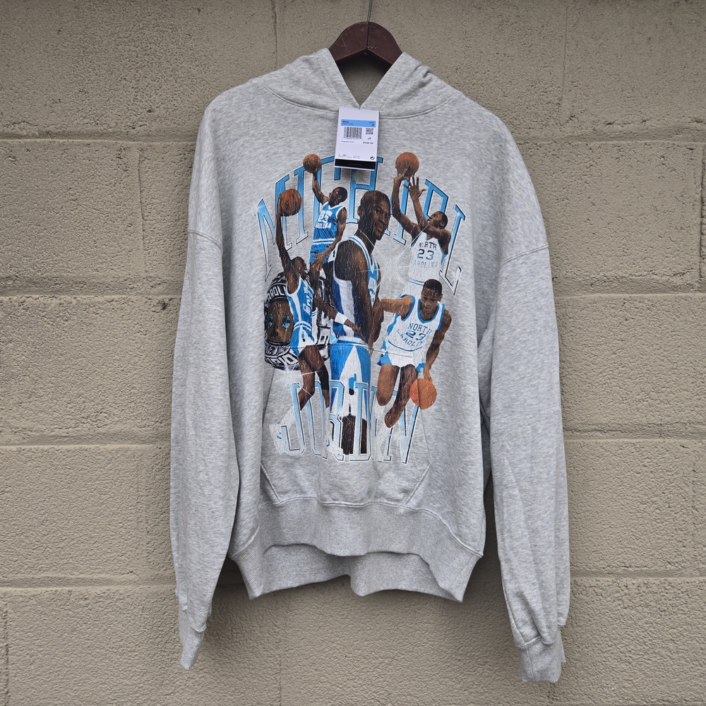 Nike Air Jordan Retro Flight Hoodie North Carolina Tarheels HV0113-050 NWT ● M